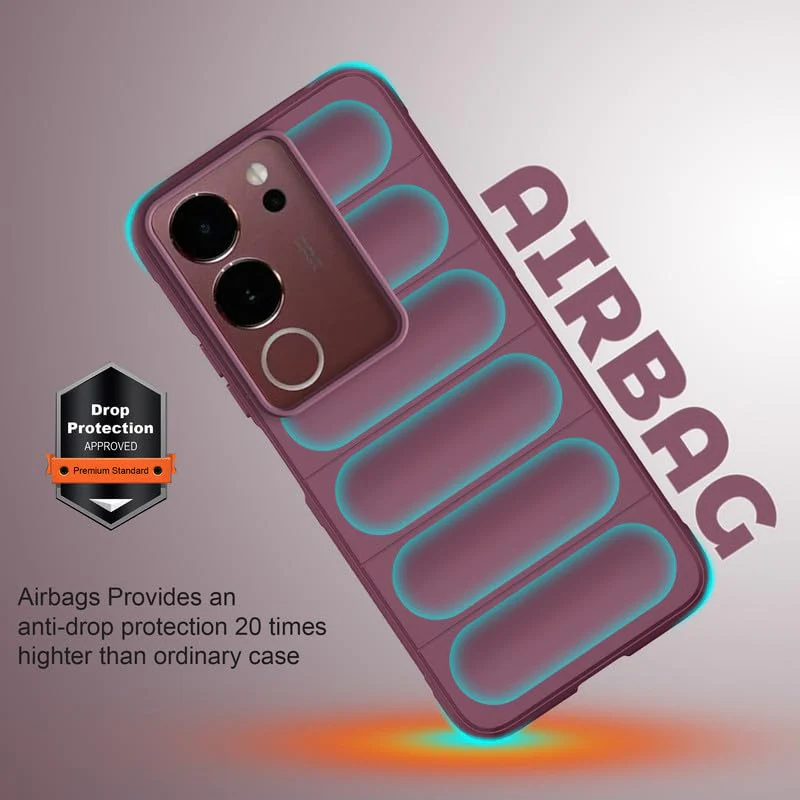 Soft Silicone Comfort Grip Back Cover Case For Vivo V29 5G - Image 21