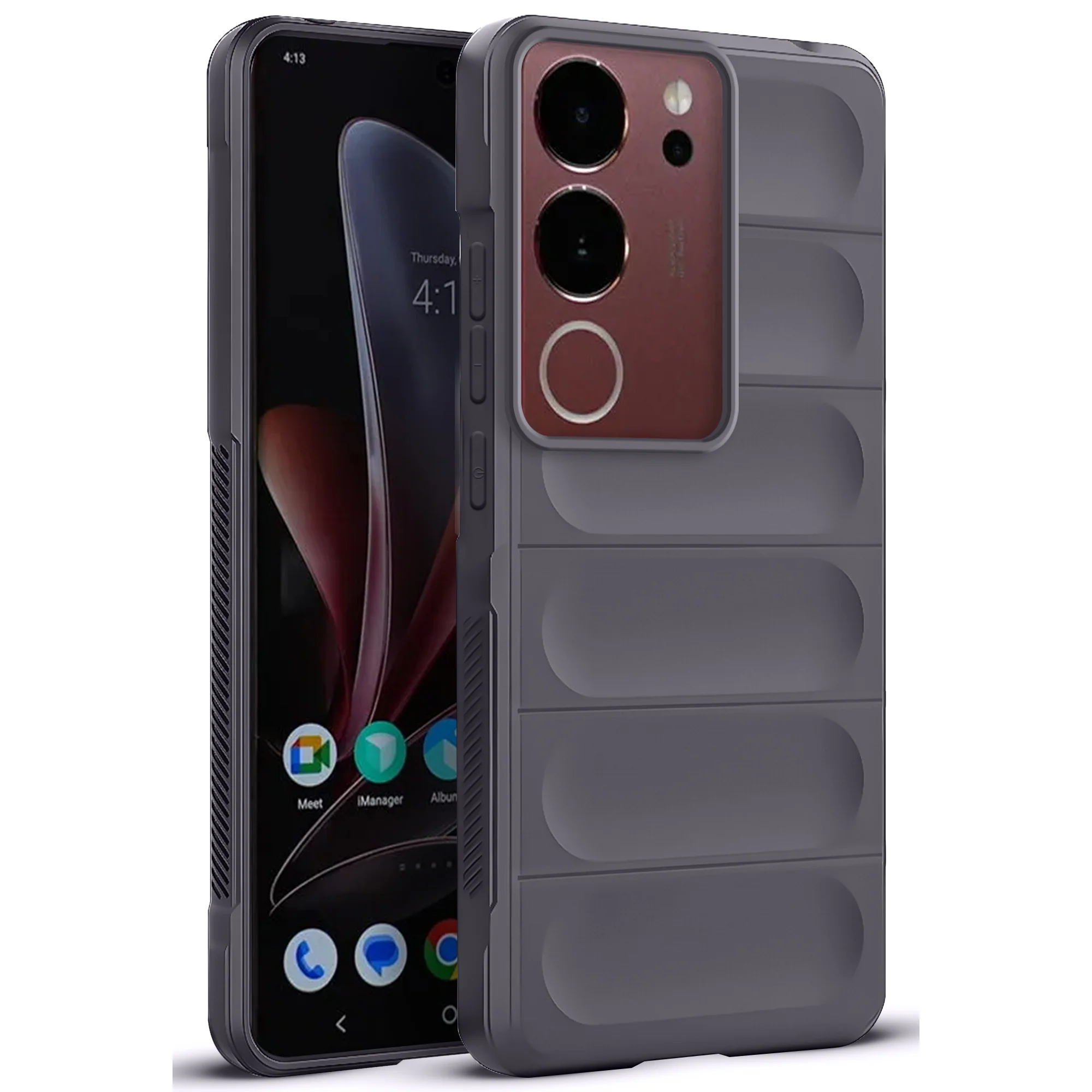 Soft Silicone Comfort Grip Back Cover Case For Vivo V29 5G - Image 22