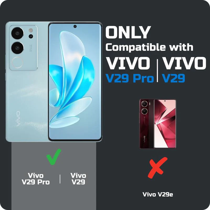 Soft Silicone Comfort Grip Back Cover Case For Vivo V29 5G - Image 23