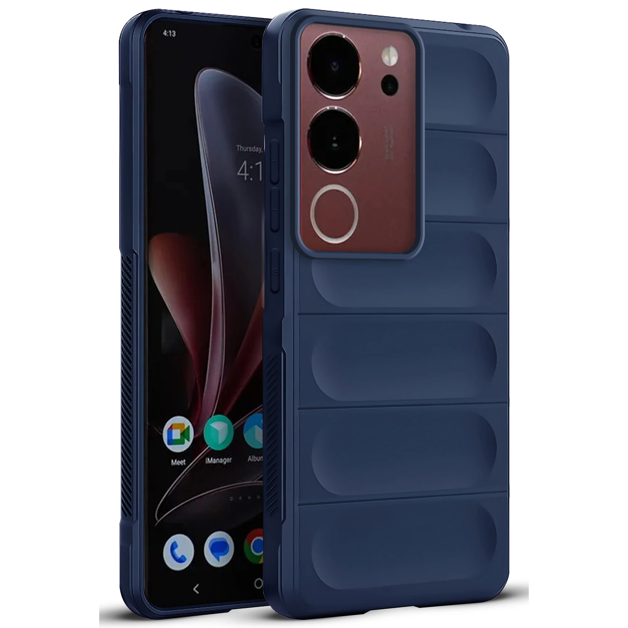Soft Silicone Comfort Grip Back Cover Case For Vivo V29 5G - Image 29