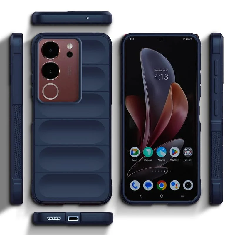Soft Silicone Comfort Grip Back Cover Case For Vivo V29 5G - Image 31