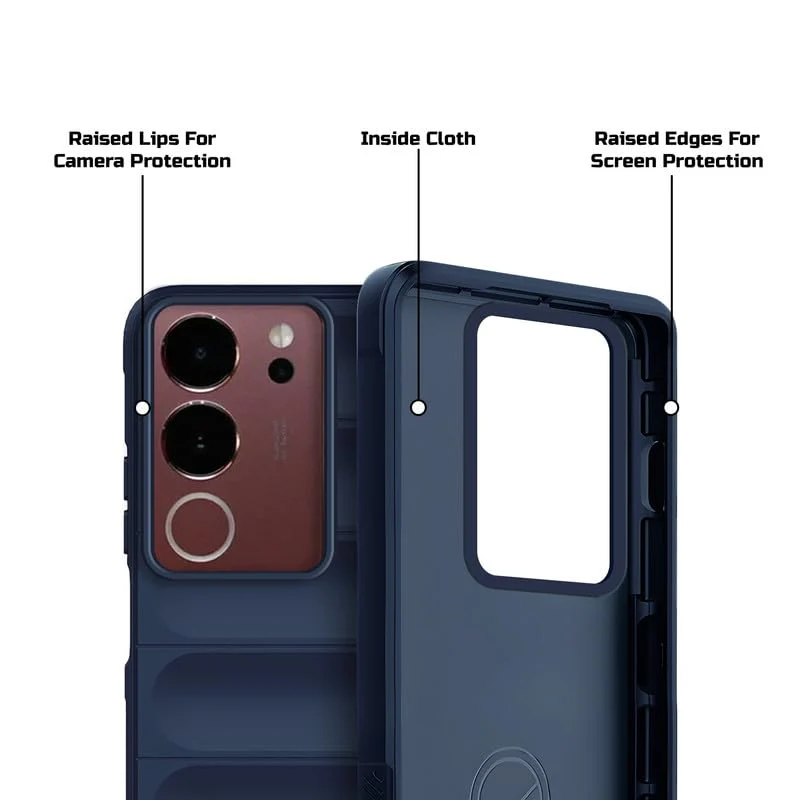 Soft Silicone Comfort Grip Back Cover Case For Vivo V29 5G - Image 33