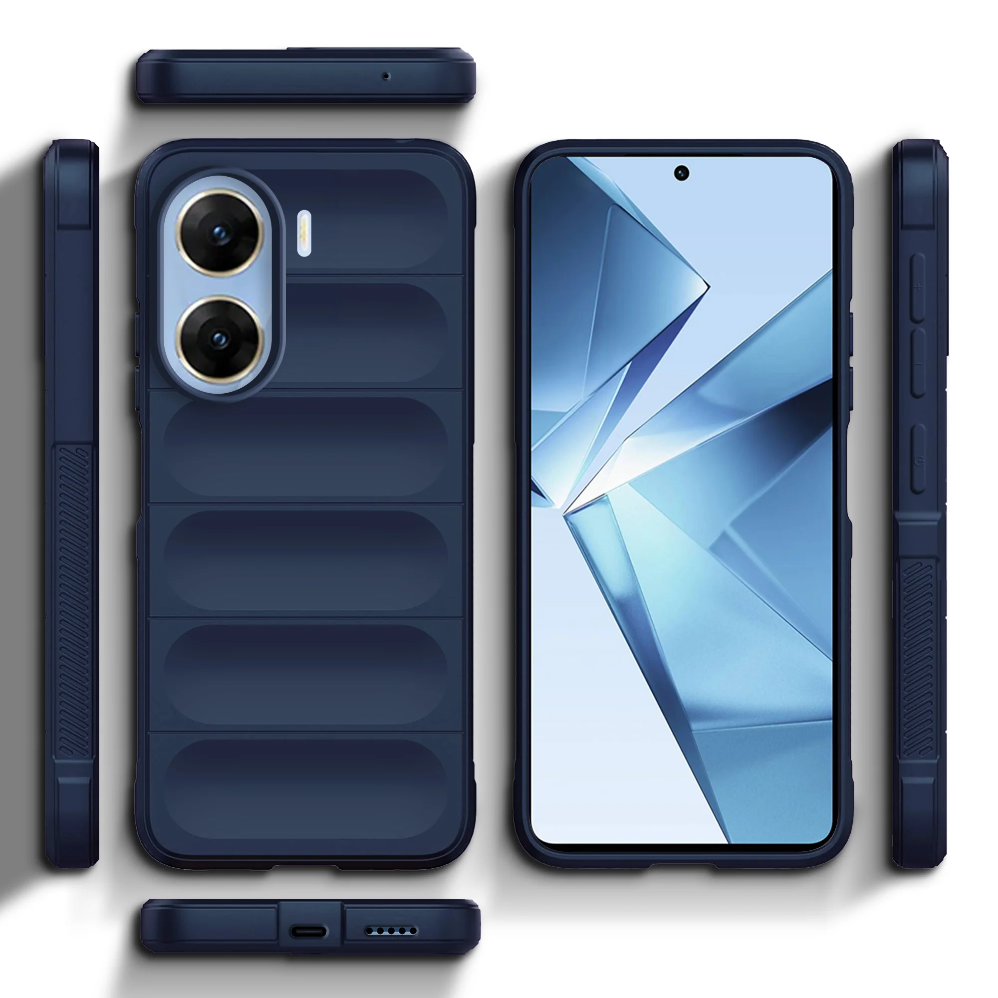 Soft Silicone Comfort Grip Back Cover Case For Vivo V29e 5G - Image 10