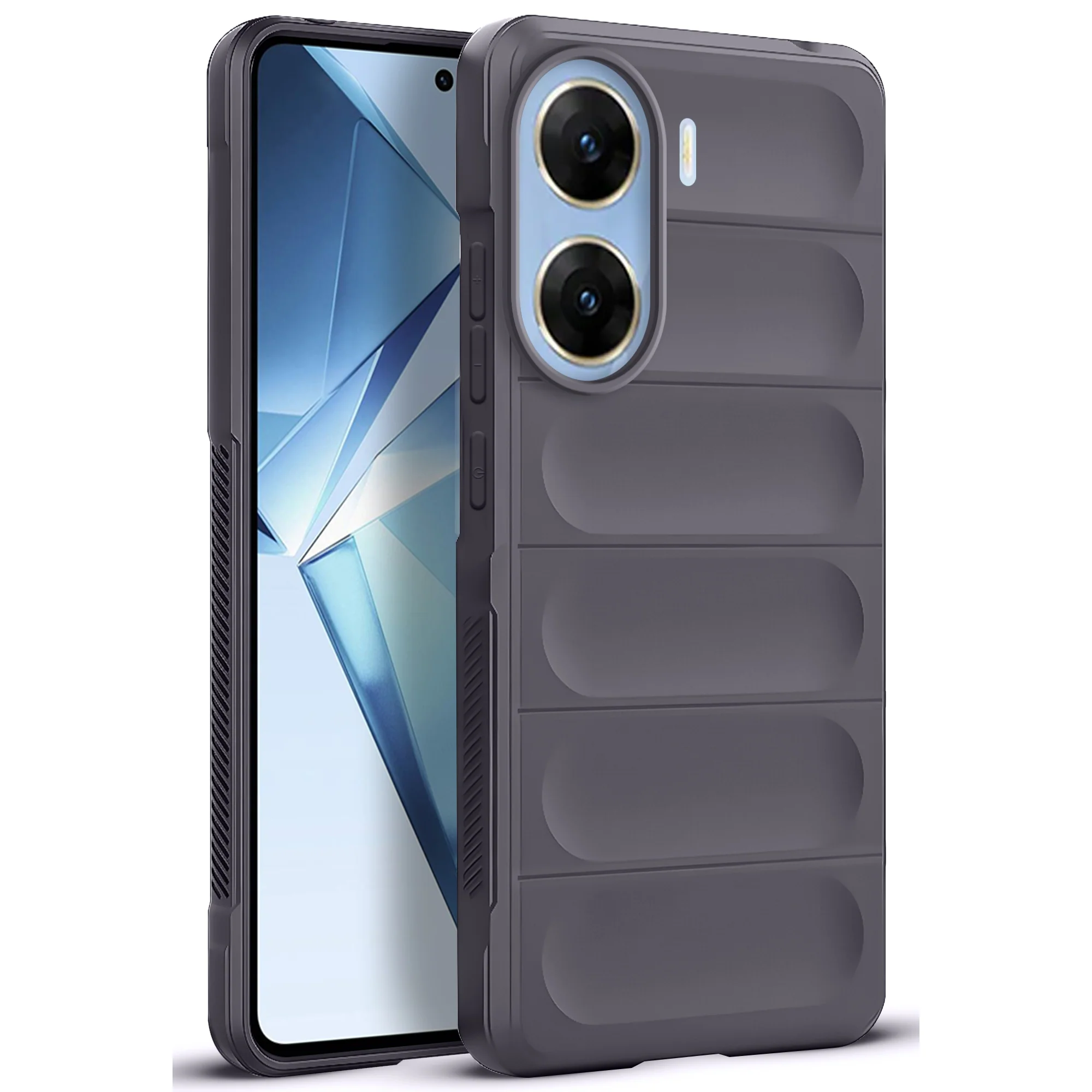 Soft Silicone Comfort Grip Back Cover Case For Vivo V29e 5G - Image 22