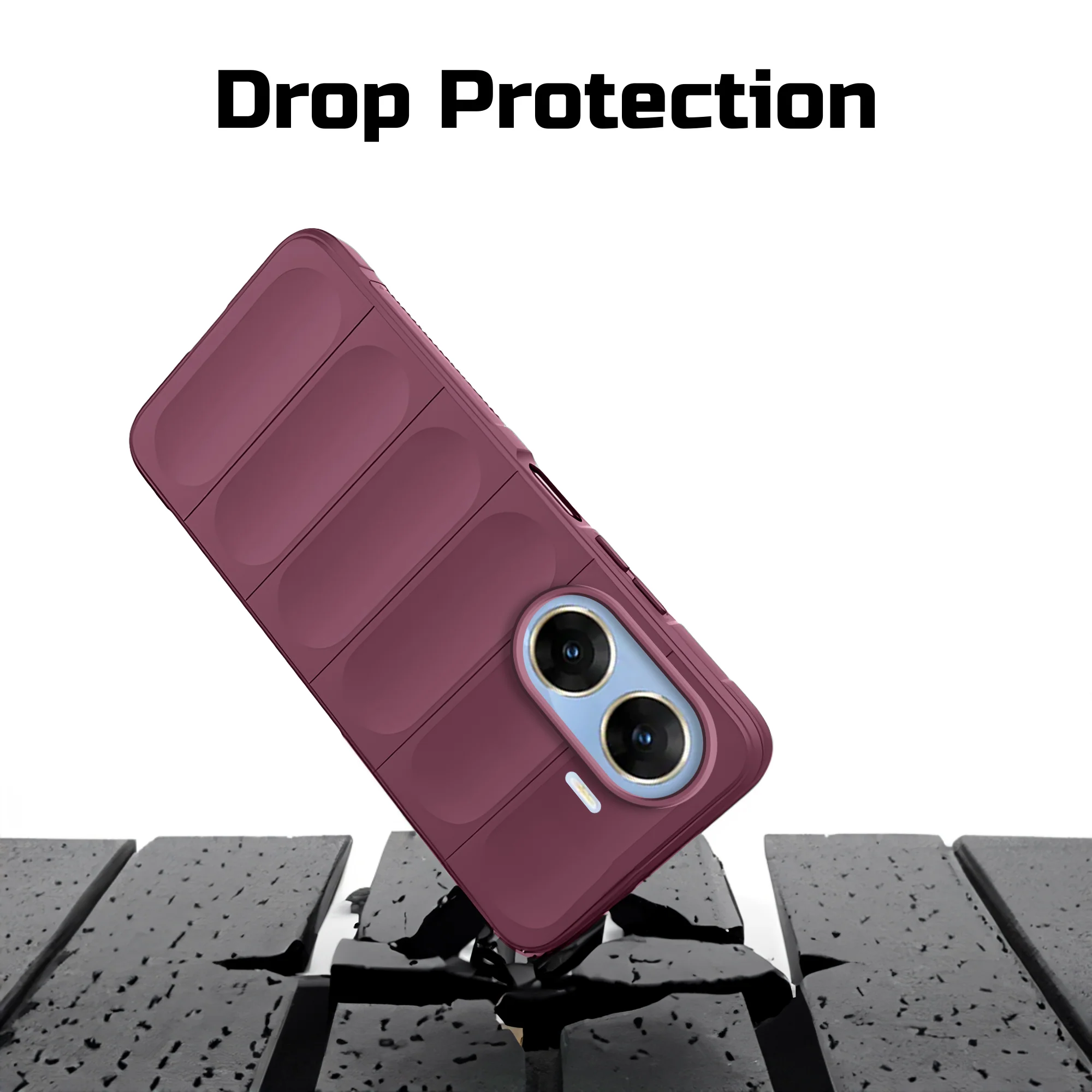 Soft Silicone Comfort Grip Back Cover Case For Vivo V29e 5G - Image 32