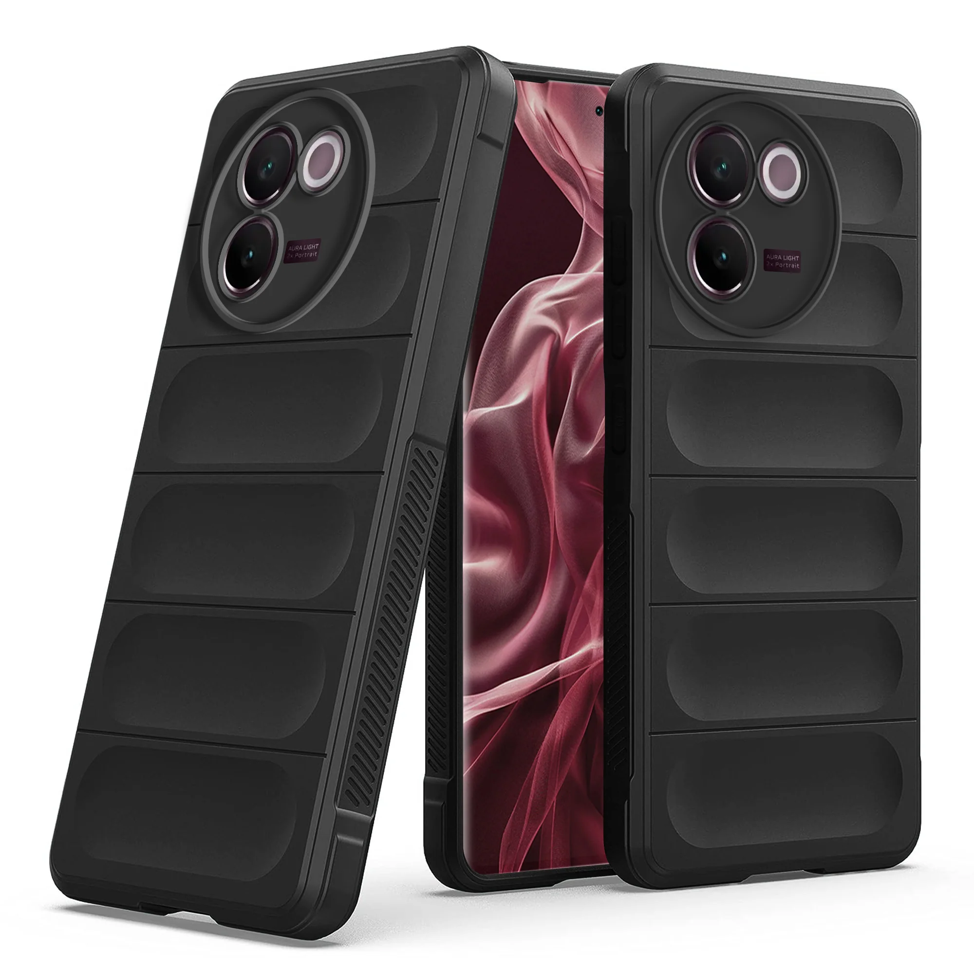 Soft Silicone Comfort Grip Back Cover Case For Vivo V30e 5G - Image 6