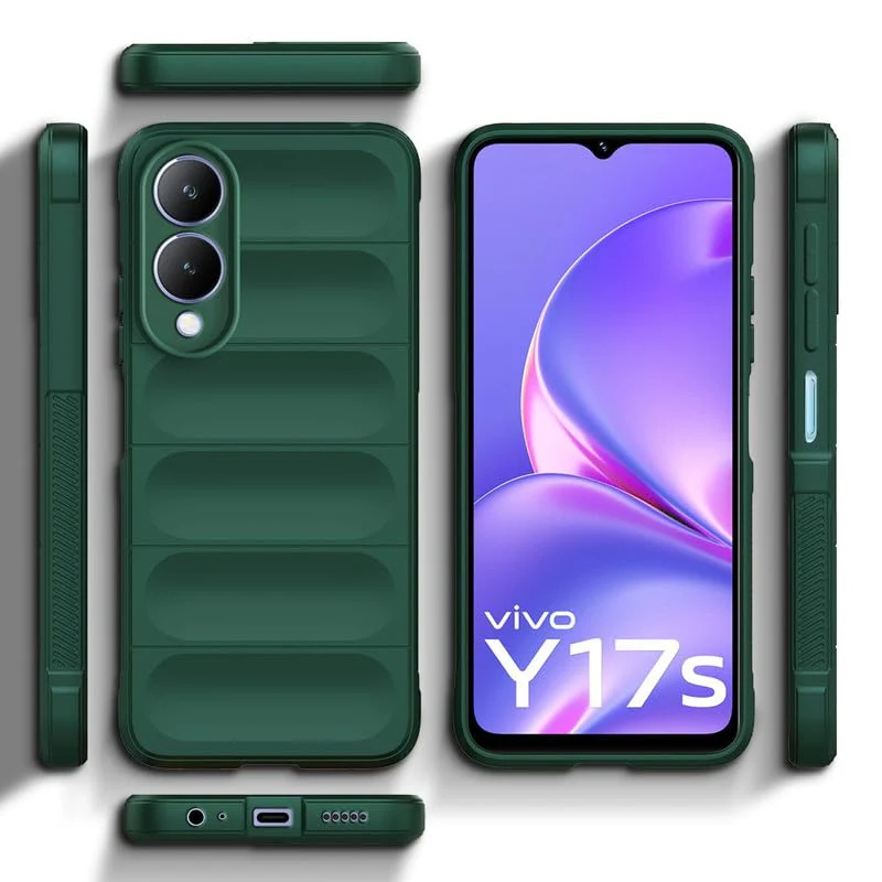 Soft Silicone Comfort Grip Back Cover Case For Vivo Y17s - Image 3