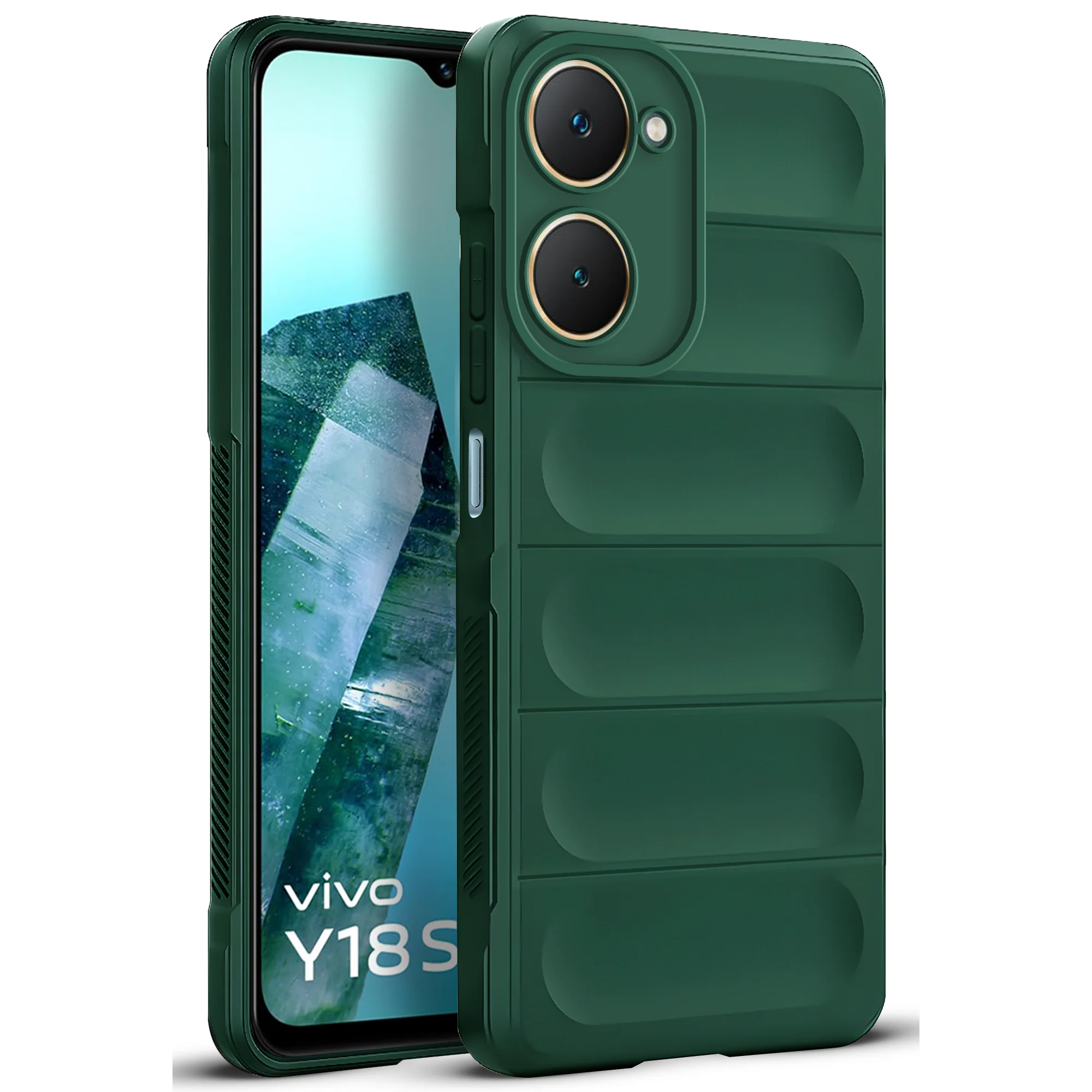 Soft Silicone Comfort Grip Back Cover Case For Vivo Y18 - Image 15
