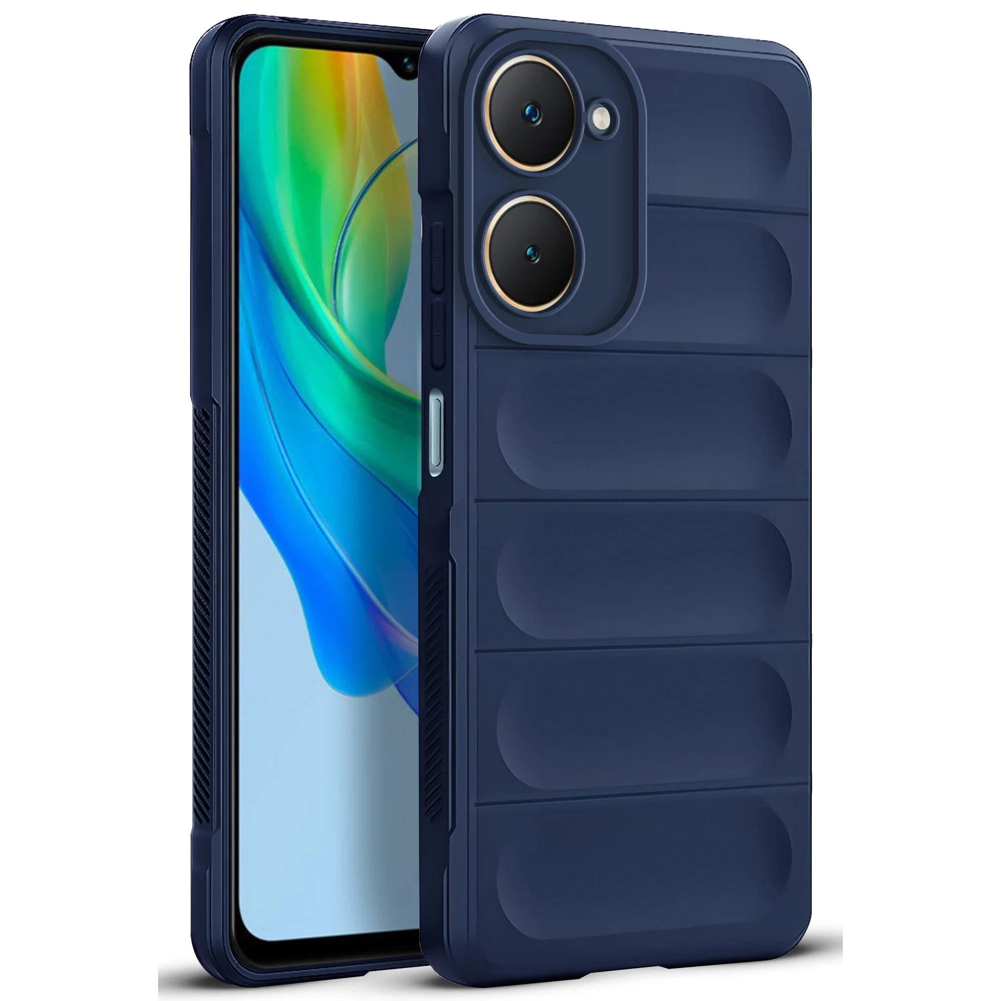 Soft Silicone Comfort Grip Back Cover Case For Vivo Y18e - Image 8