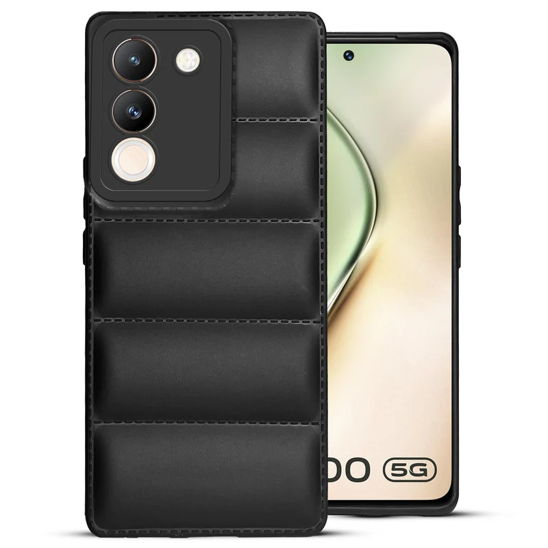 Soft Silicone Comfort Grip Back Cover Case For Vivo Y200 5G - Image 5
