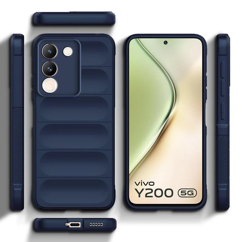 Soft Silicone Comfort Grip Back Cover Case For Vivo Y200 5G - Image 10