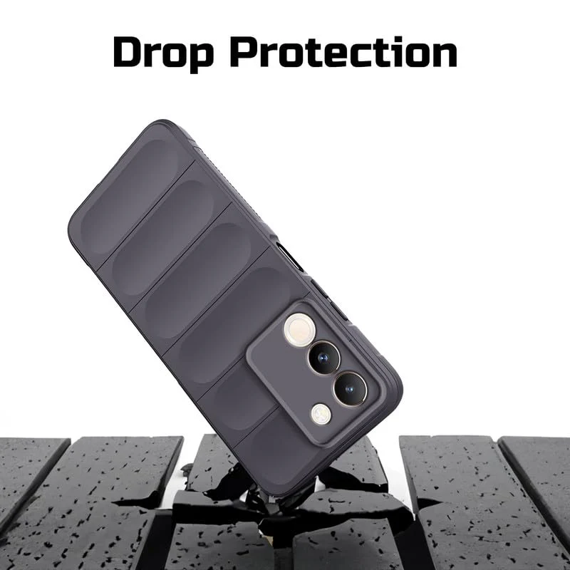 Soft Silicone Comfort Grip Back Cover Case For Vivo Y200 5G - Image 18