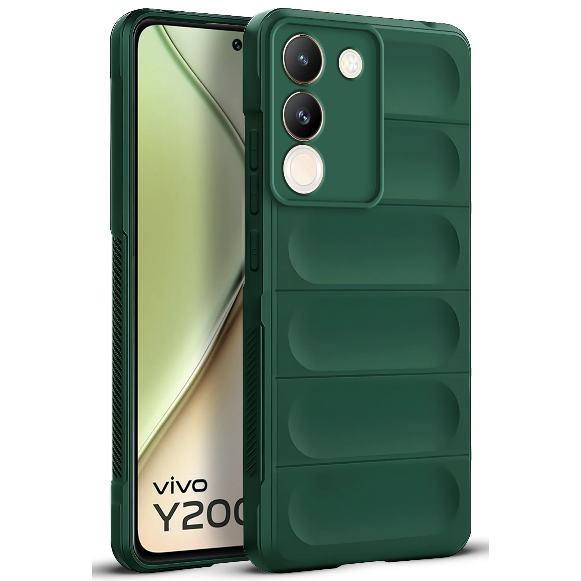 Soft Silicone Comfort Grip Back Cover Case For Vivo Y200 5G - Image 22