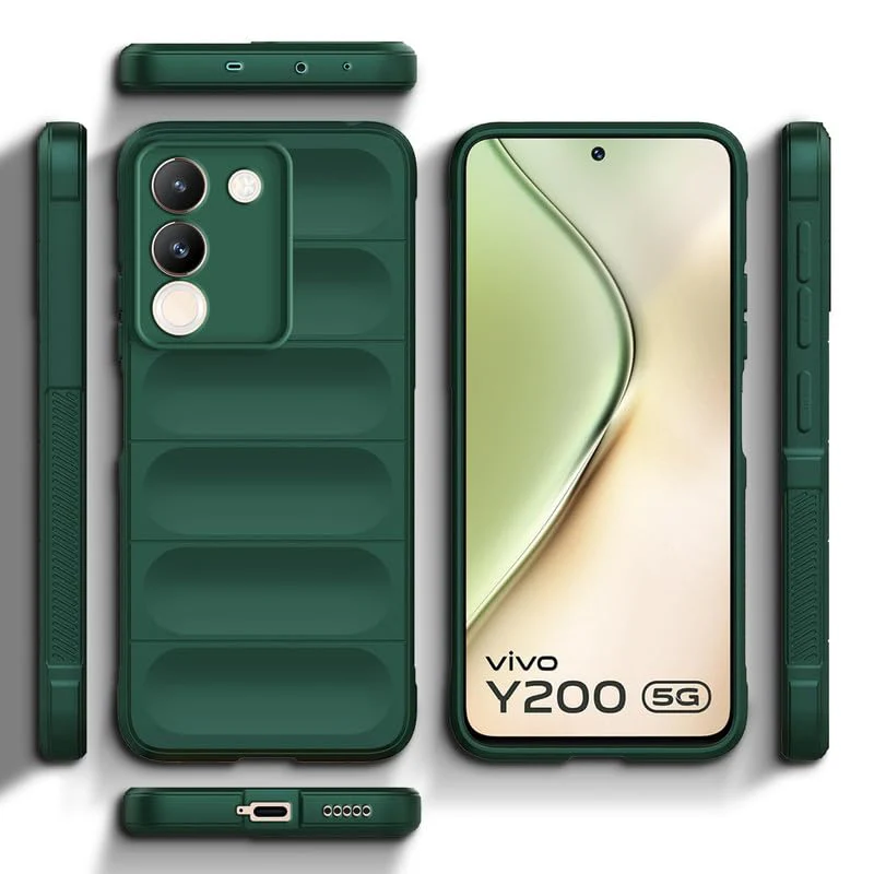 Soft Silicone Comfort Grip Back Cover Case For Vivo Y200 5G - Image 24