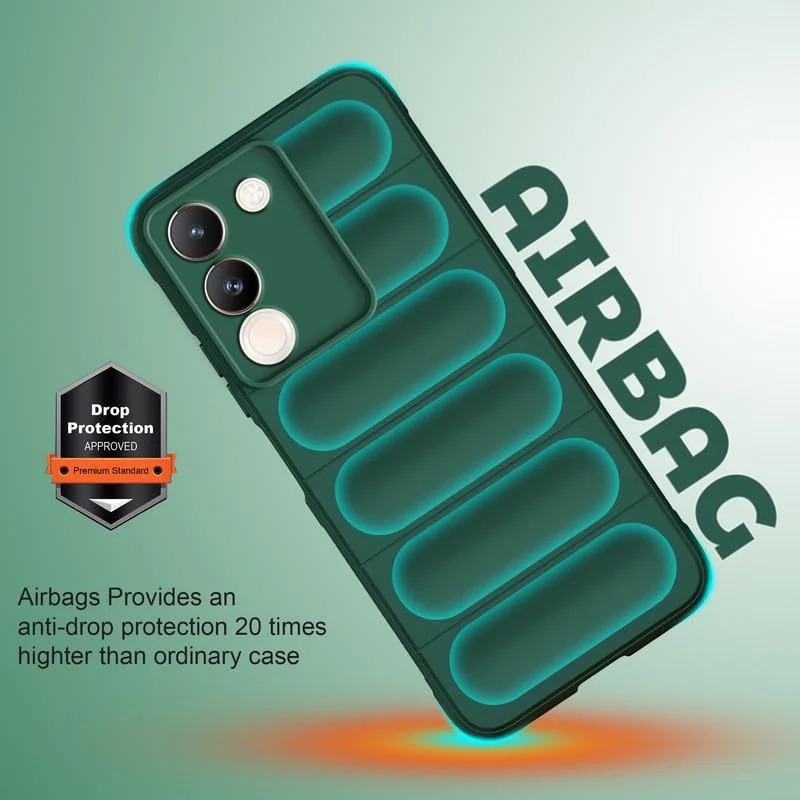 Soft Silicone Comfort Grip Back Cover Case For Vivo Y200 5G - Image 28
