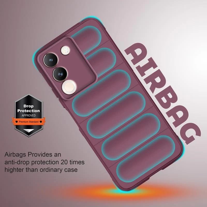 Soft Silicone Comfort Grip Back Cover Case For Vivo Y200 5G - Image 35