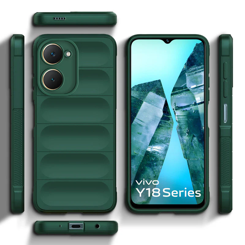 Soft Silicone Comfort Grip Back Cover Case For Vivo Y28e 5G - Image 17