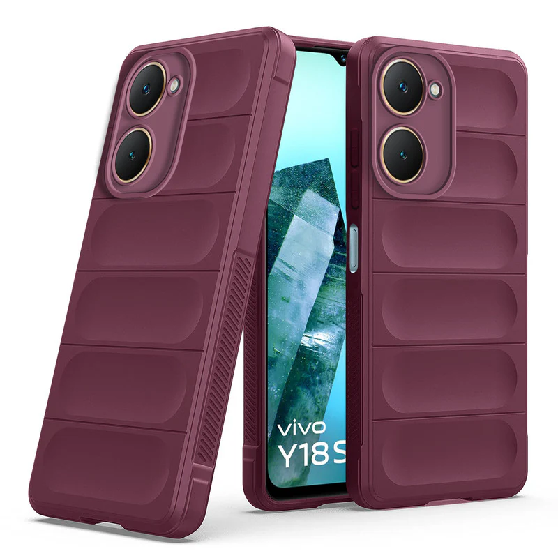 Soft Silicone Comfort Grip Back Cover Case For Vivo Y28e 5G - Image 27
