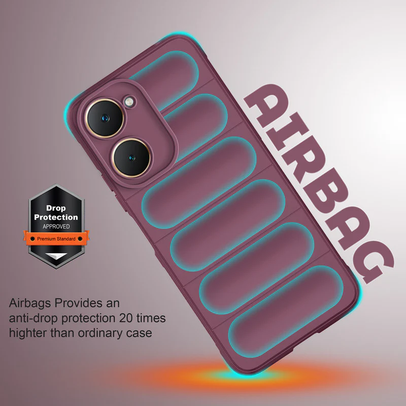 Soft Silicone Comfort Grip Back Cover Case For Vivo Y28e 5G - Image 28