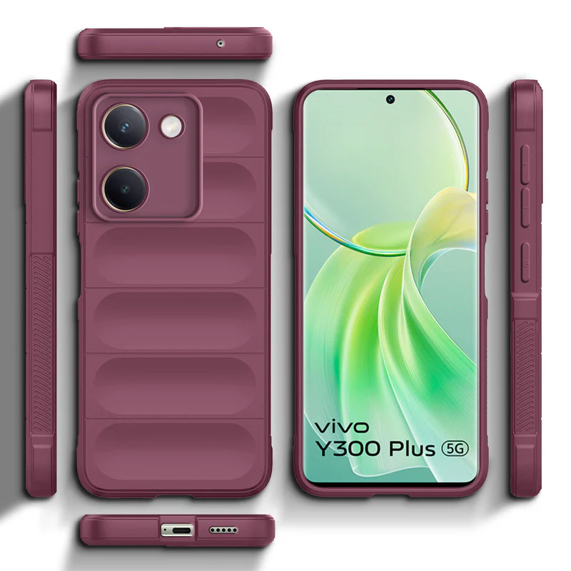 Soft Silicone Comfort Grip Back Cover Case For Vivo Y300 Plus 5G - Image 24