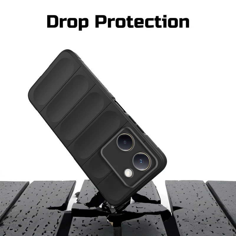 Soft Silicone Comfort Grip Back Cover Case For Vivo Y300 Plus 5G - Image 4