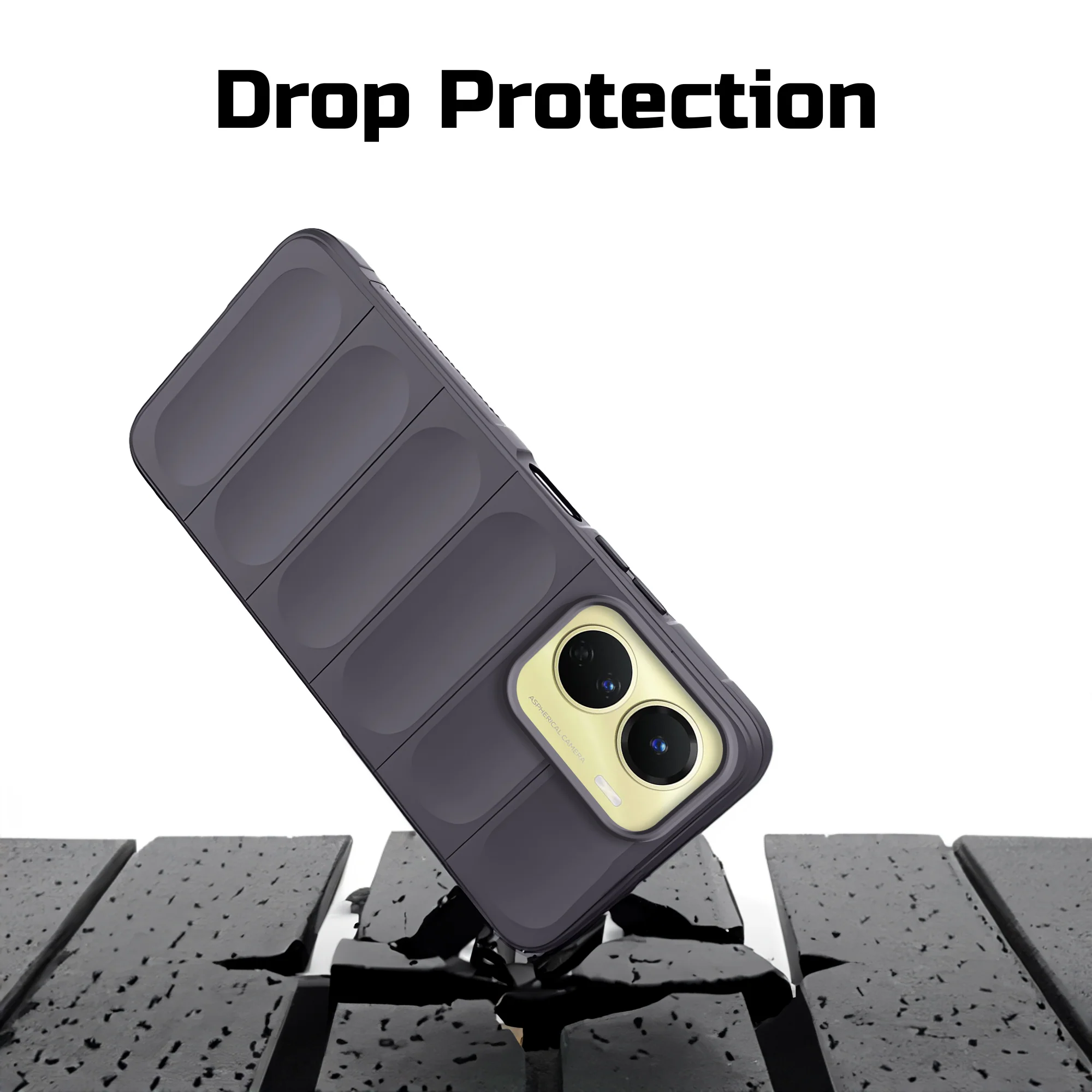 Soft Silicone Comfort Grip Back Cover Case For Vivo Y16 - Image 25