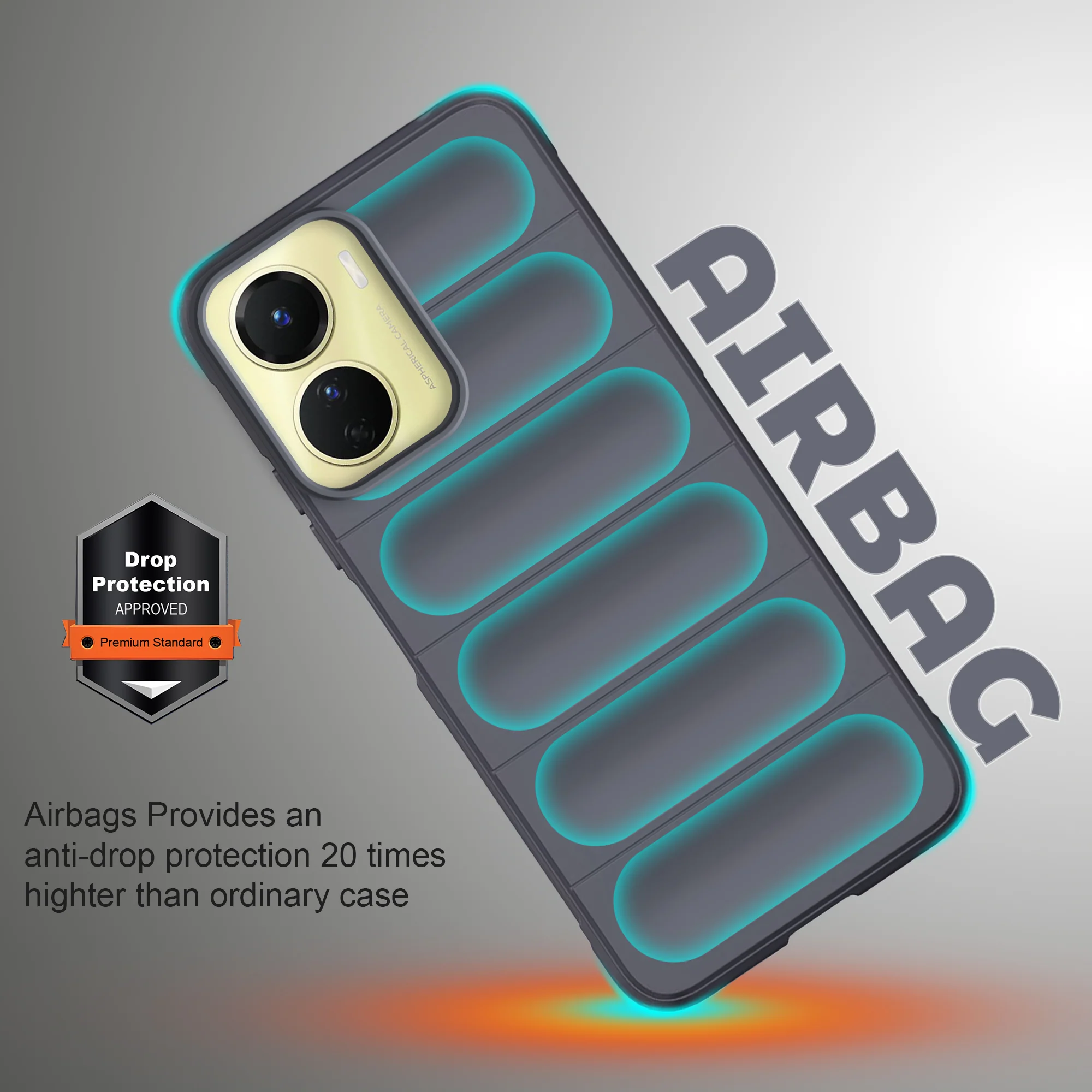 Soft Silicone Comfort Grip Back Cover Case For Vivo Y16 - Image 29