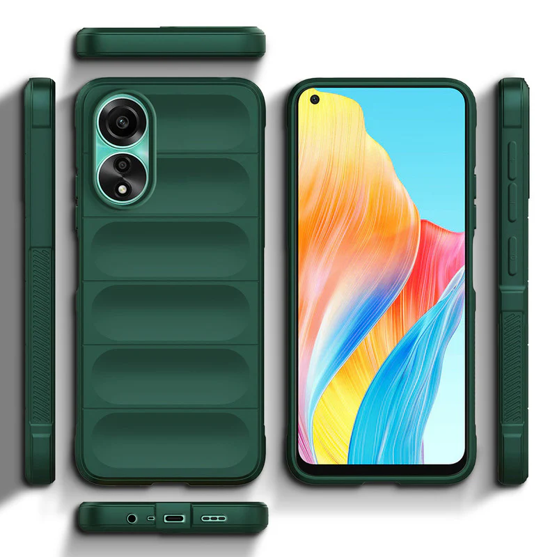 Liquid Silicone Soft Touch Matte TPU Case for Oppo A78 4G - Image 14