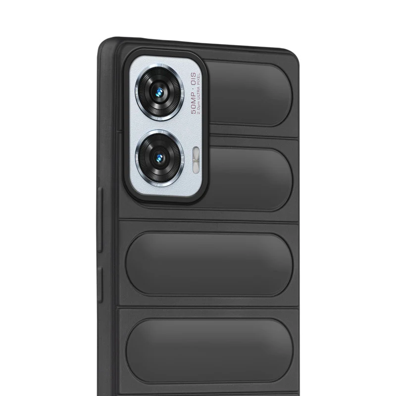 Liquid Soft Silicone Case Minimalistic Design With Camera Protection Back Cover For Motorola Moto G96 5G - Image 5