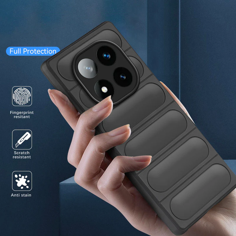 Liquid Soft Silicone Case Minimalistic Design With Camera Protection Back Cover For Redmi Note 14 Pro Plus 5G - Image 6