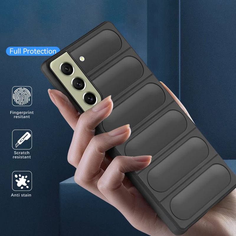 Liquid Soft Silicone Case Minimalistic Design With Camera Protection Back Cover For Samsung S21 FE 5G - Image 6