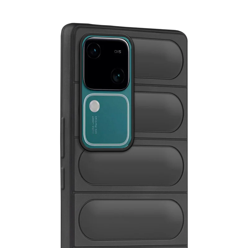 Liquid Soft Silicone Case Minimalistic Design With Camera Protection Back Cover For Vivo V30 5G - Image 5