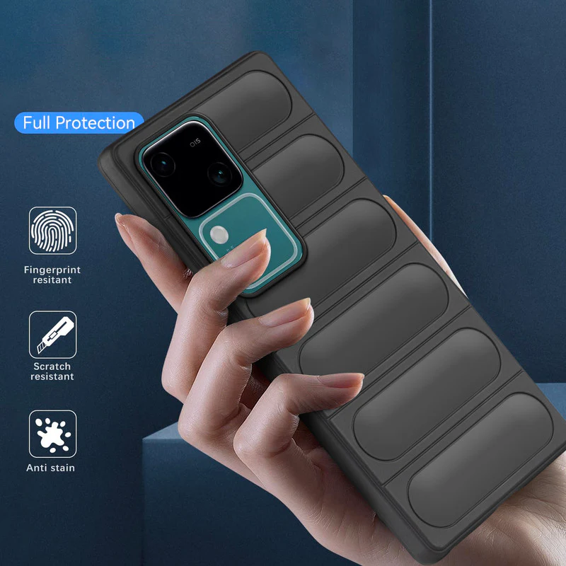 Liquid Soft Silicone Case Minimalistic Design With Camera Protection Back Cover For Vivo V30 Pro 5G - Image 6