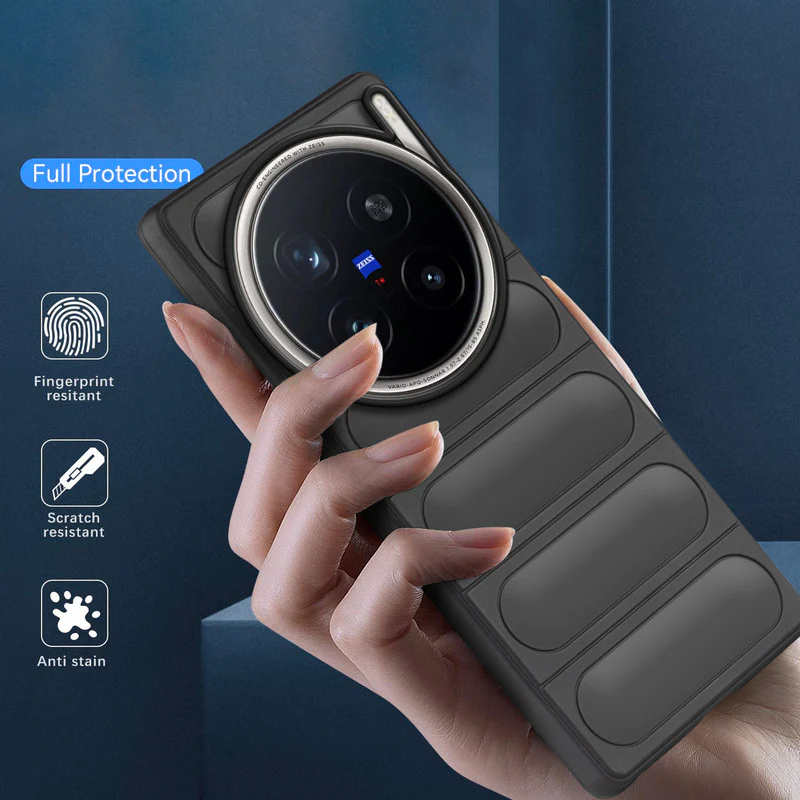 Liquid Soft Silicone Case Minimalistic Design With Camera Protection Back Cover For Vivo X200 Pro 5G - Image 6