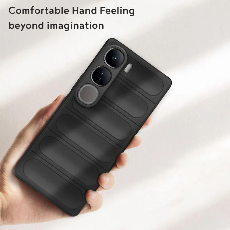 Liquid Soft Silicone Case Minimalistic Design With Camera Protection Back Cover For Vivo Y300 5G - Image 4