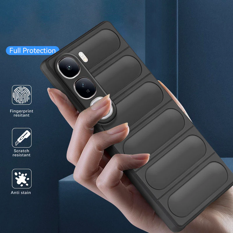 Liquid Soft Silicone Case Minimalistic Design With Camera Protection Back Cover For Vivo Y300 5G - Image 6