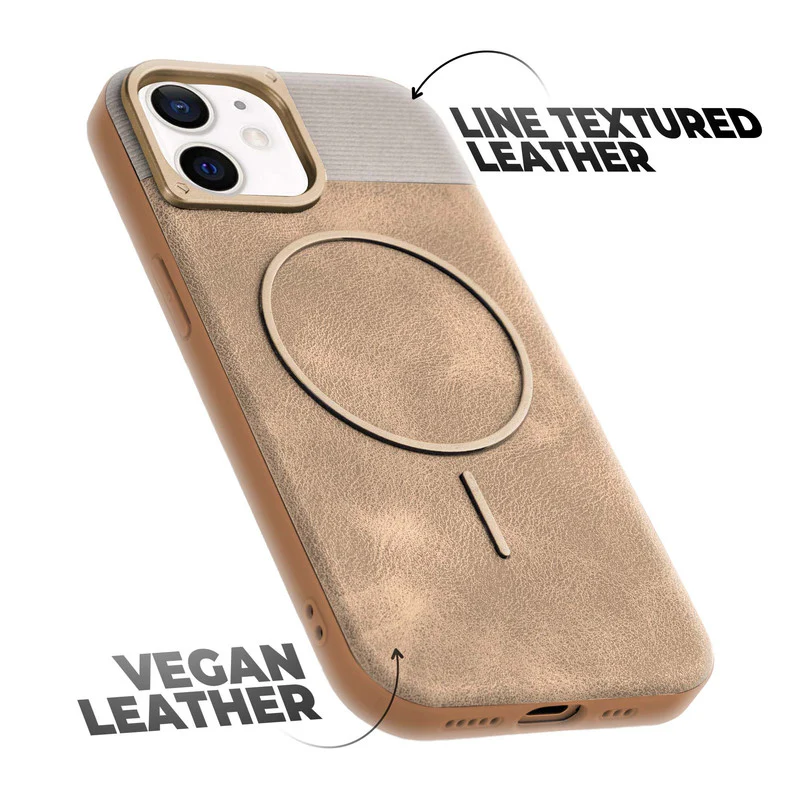 Luxury Leather Wireless Charging Support Case for Apple iPhone 11 - Image 30