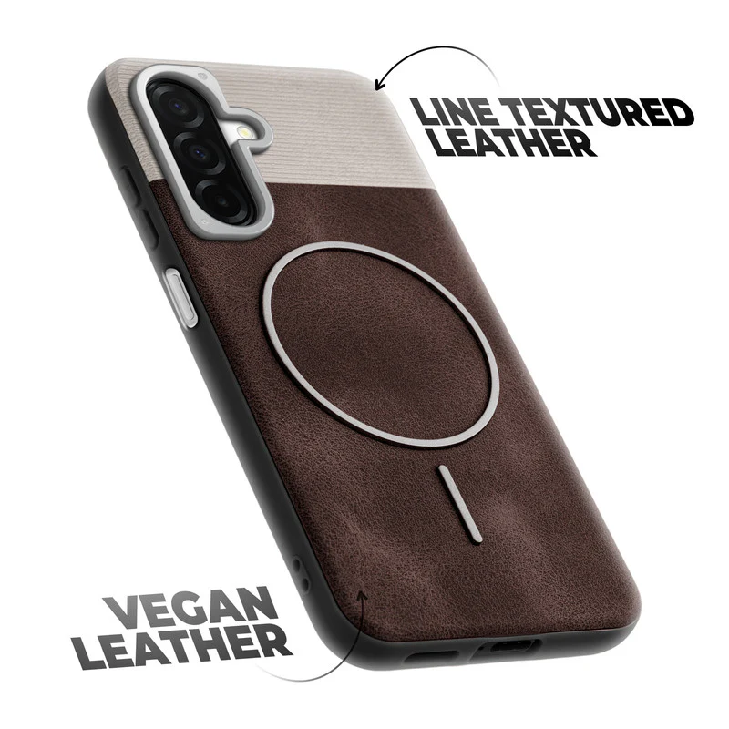 Luxury Leather Wireless Charging Support Case for Samsung A26 5G - Image 18