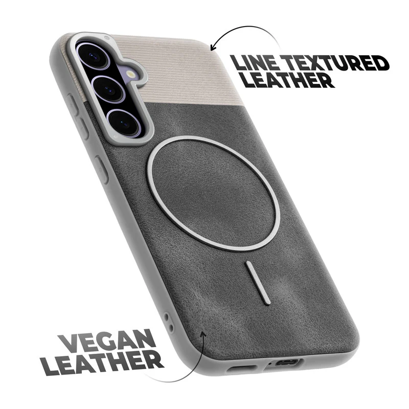 Luxury Leather Wireless Charging Support Case for Samsung A56 5G - Image 24