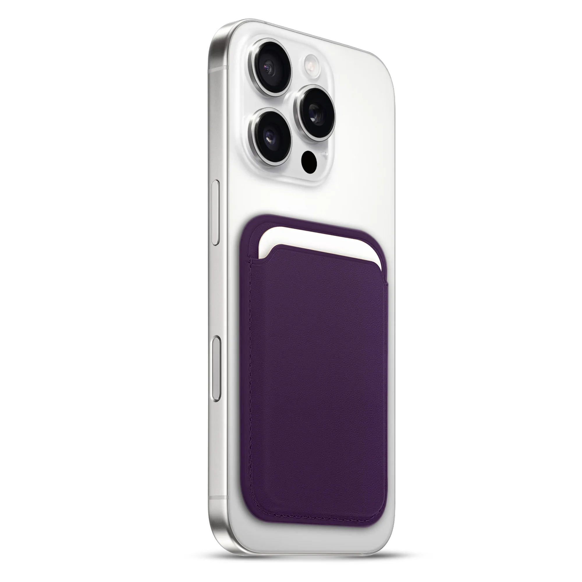 Magnetic Card Leather Wallet Holder Designed for Wireless Charging Support Compatible with Back Case - Image 28