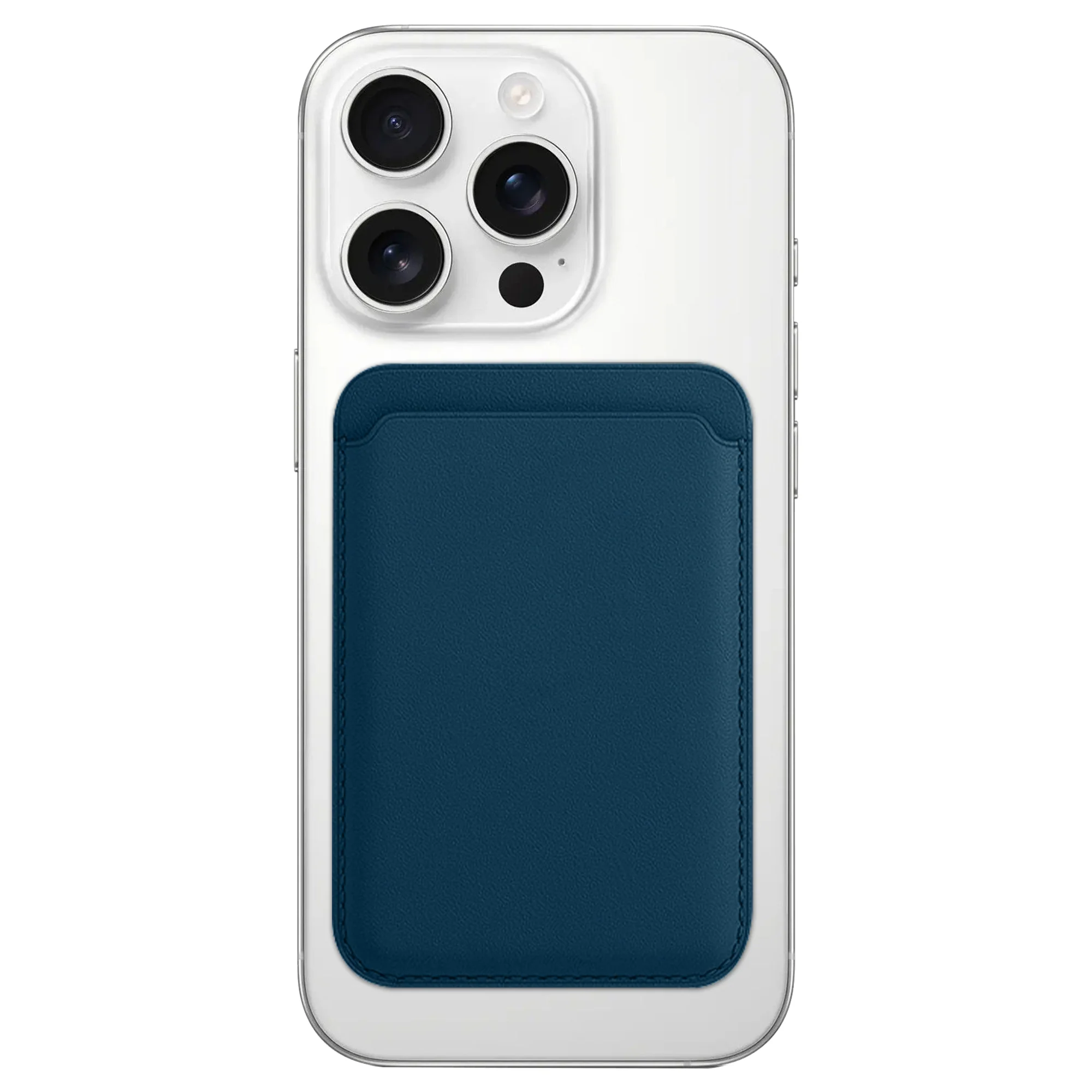 Magnetic Card Leather Wallet Holder Designed for Wireless Charging Support Compatible with Back Case - Image 37