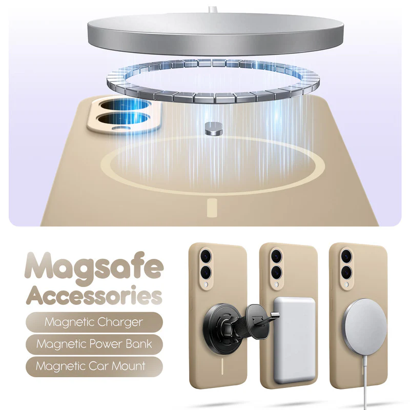 Cloud Feel Silicone Case for Samsung S25 Edge 5G – Supports Wireless Charging - Image 23