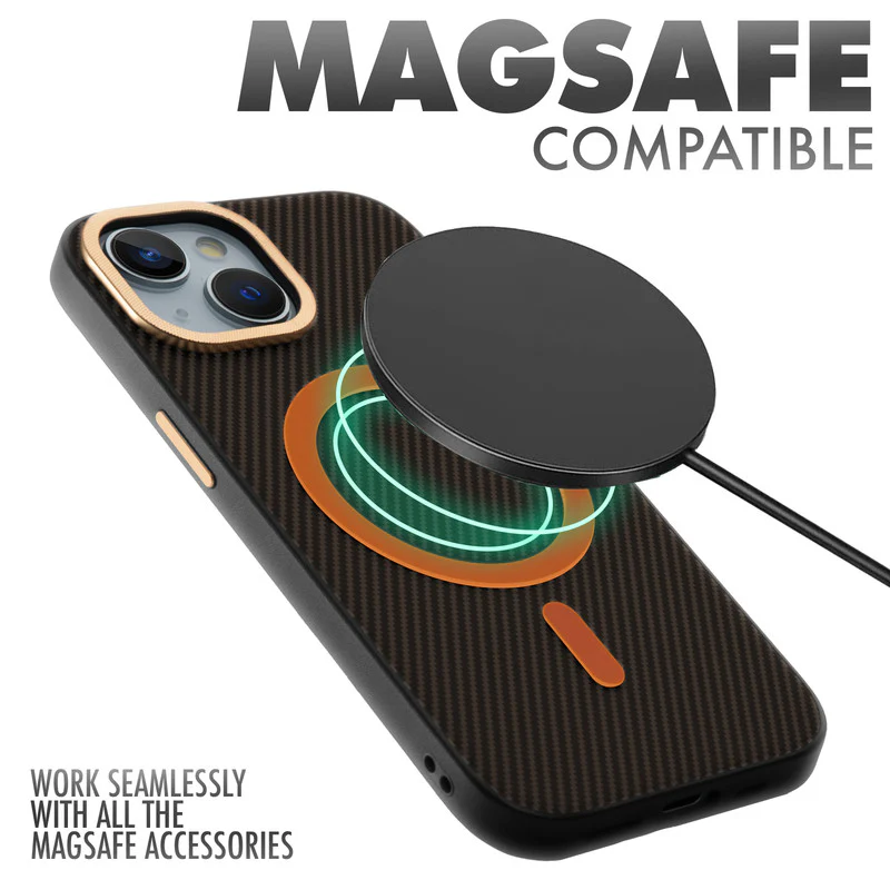 Wireless Charging Support Ready Checks Printed Back Case For Apple iPhone 14 with Enhanced Grip - Image 13