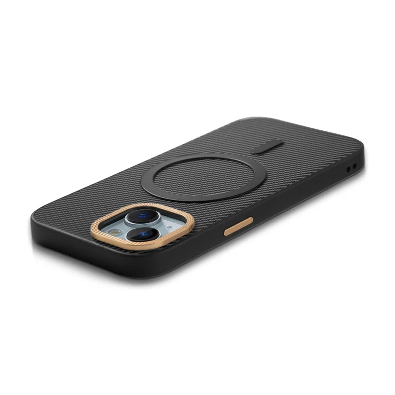 Wireless Charging Support Ready Checks Printed Back Case For Apple iPhone 14 with Enhanced Grip - Image 5