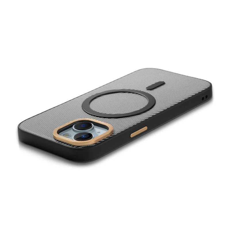 Wireless Charging Support Ready Checks Printed Back Case For Apple iPhone 15 with Enhanced Grip - Image 11