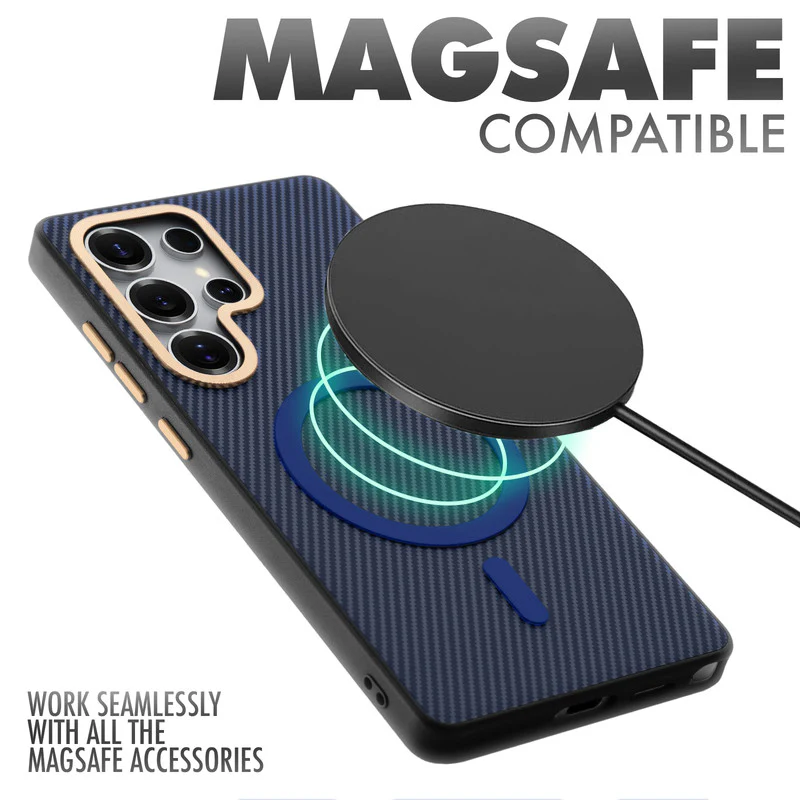 Wireless Charging Support Ready Checks Printed Back Case For Samsung S23 Ultra 5G with Enhanced Grip - Image 25