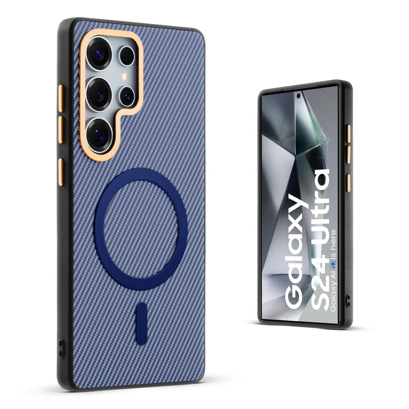 Wireless Charging Support Ready Checks Printed Back Case For Samsung S24 Ultra 5G with Enhanced Grip - Image 30