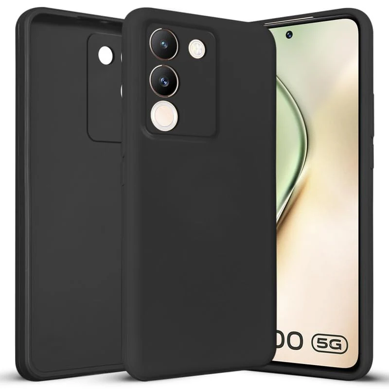 Matte Soft Silicone Back Cover for Vivo Y200 5G - Image 6