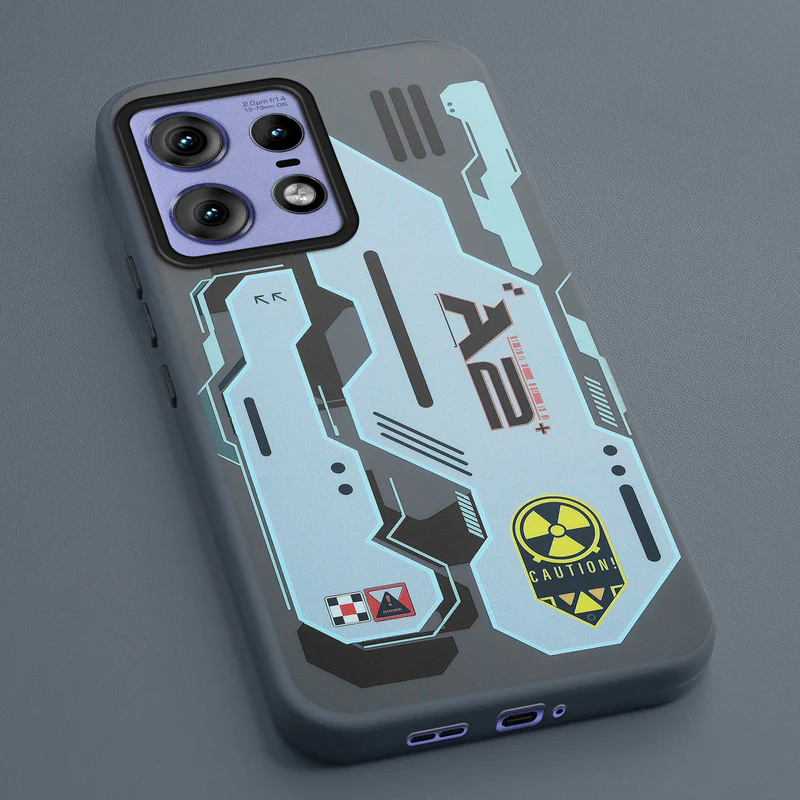 Mechanical Circuit Print Hard Back Cover For Motorola Edge 50 Pro 5G - Image 29