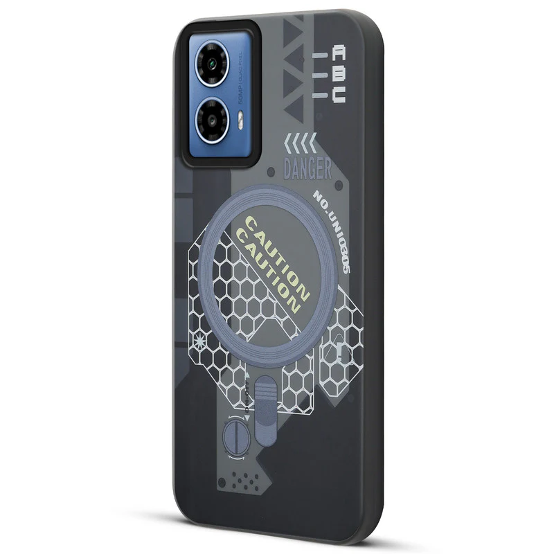Mechanical Circuit Print Hard Back Cover For Motorola G34 5G - Image 3